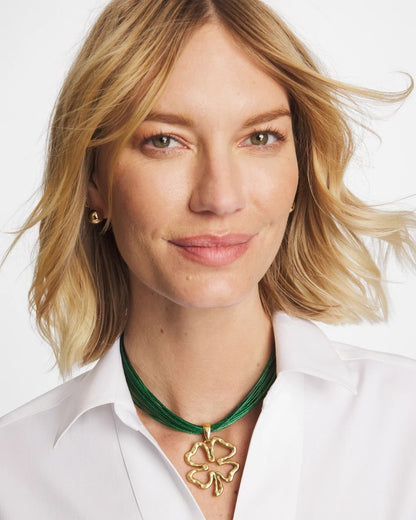 Chico's Trusted | Clover Pendant Necklace