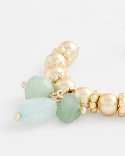 Chico's Popular | No Droop® Gem Beaded Hoop Earrings