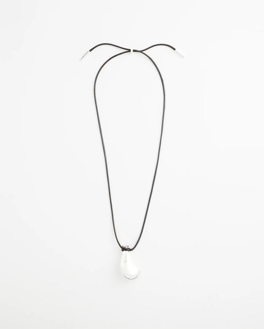 Chico's Featured | Silvertone Adjustable Pendant Necklace