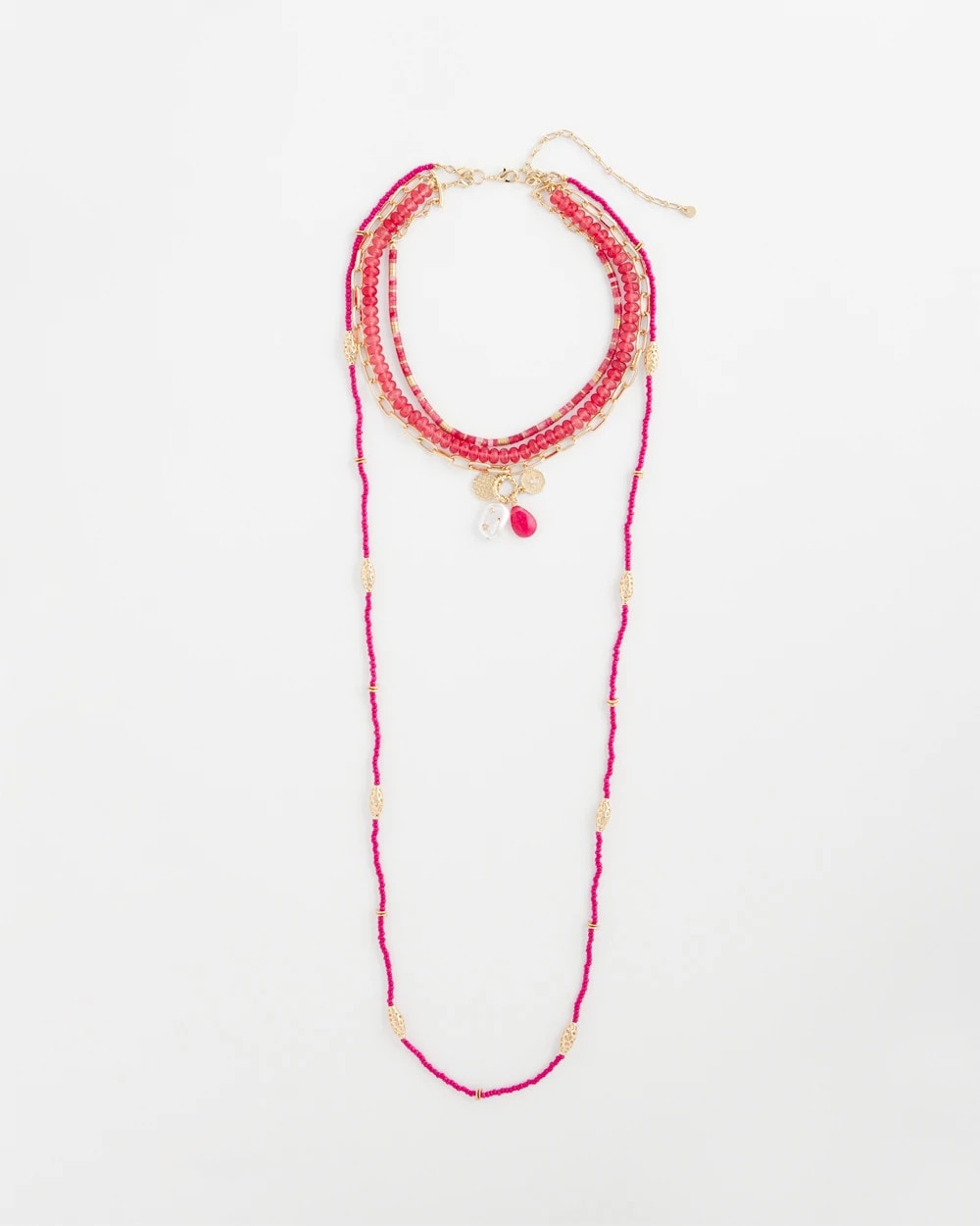 Chico's Top Pick | Convertible Beaded Pendant Necklace
