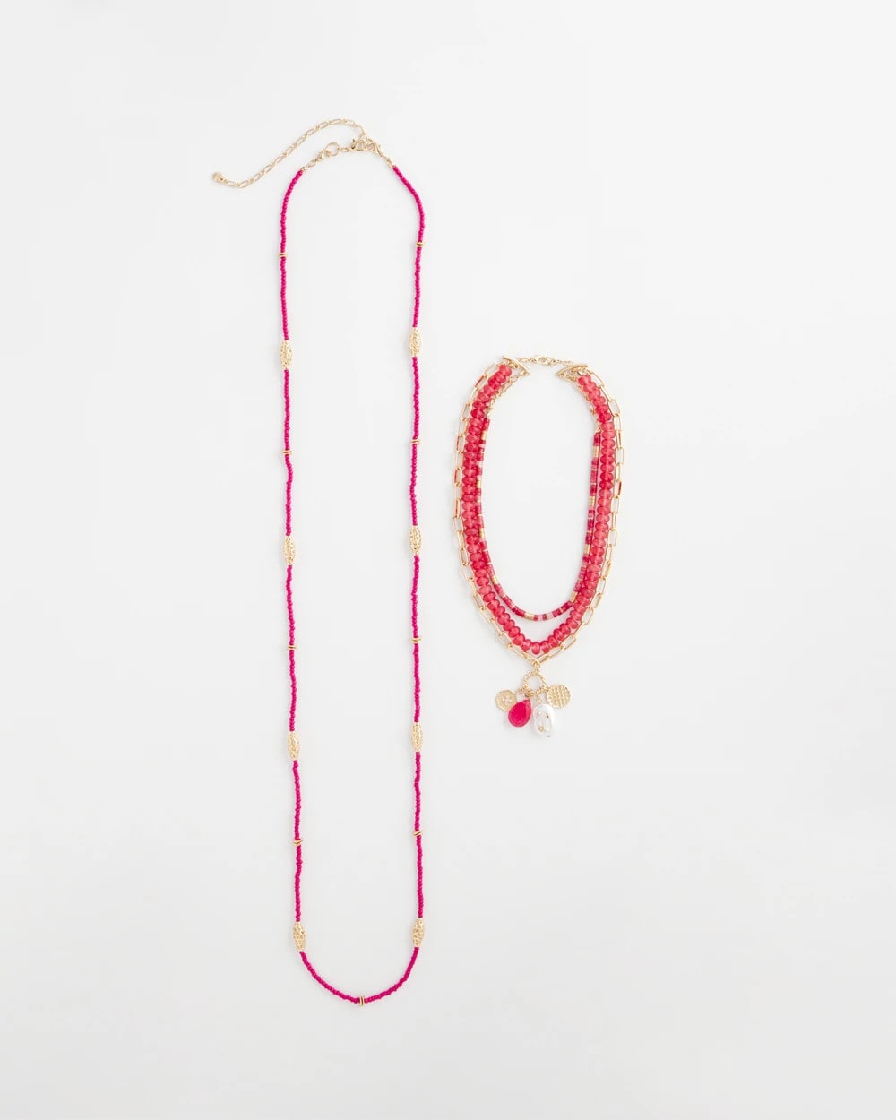 Chico's Top Pick | Convertible Beaded Pendant Necklace