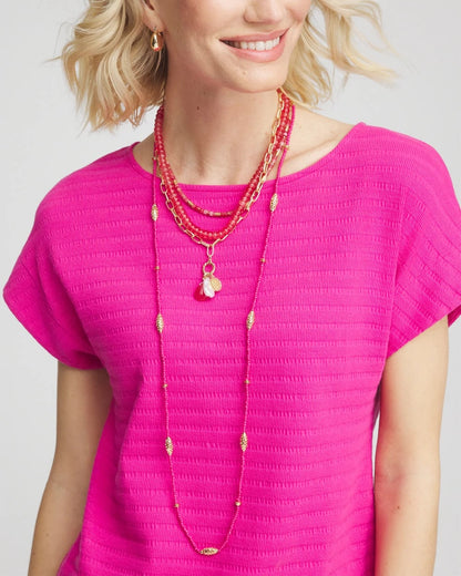 Chico's Top Pick | Convertible Beaded Pendant Necklace