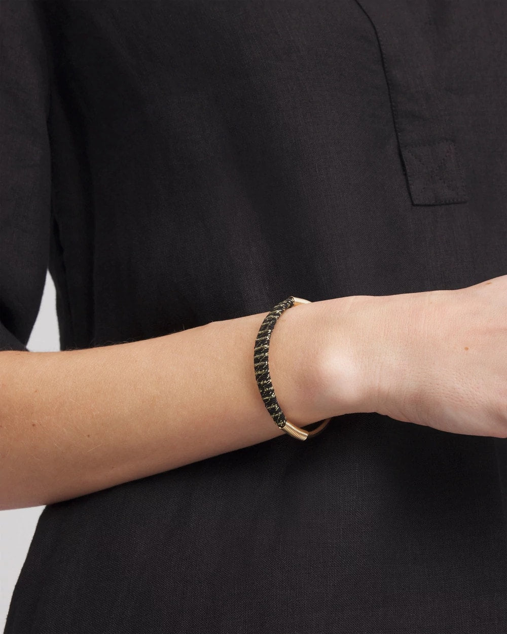 Chico's Trusted | Thread Wrapped Cuff Bracelet