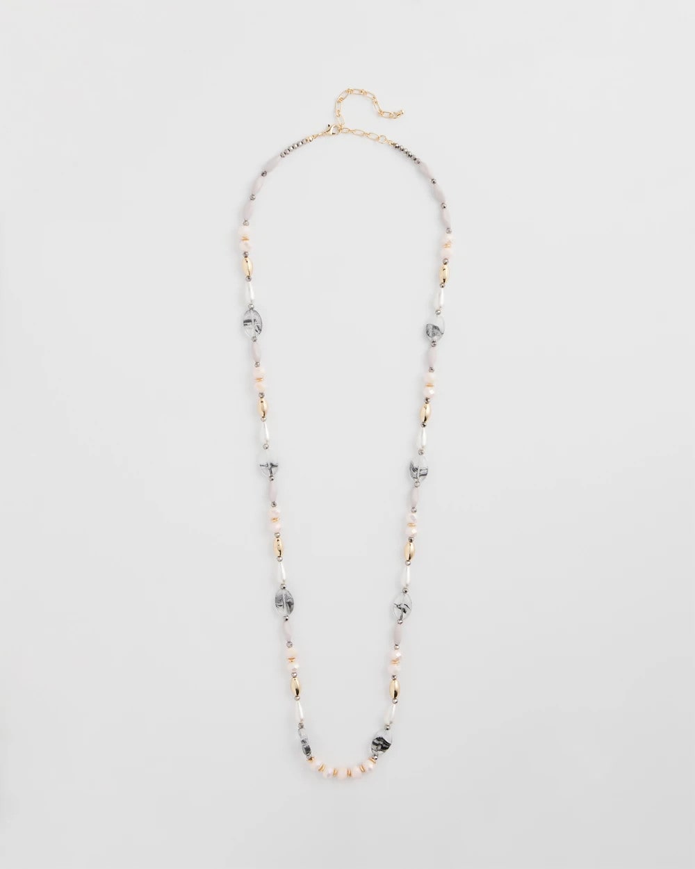 Chico's Quality | Pink Art Deco Beaded Necklace