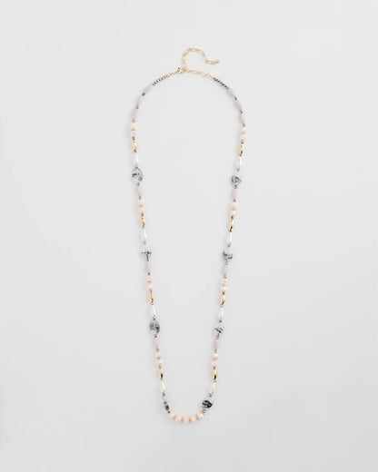 Chico's Quality | Pink Art Deco Beaded Necklace