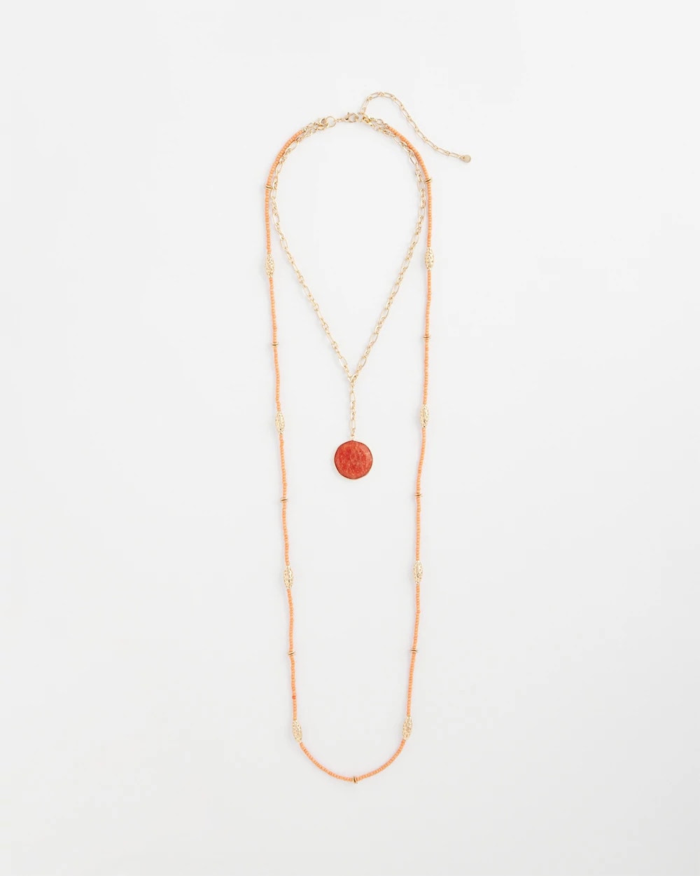 Chico's New | Convertible Beaded Pendant Necklace