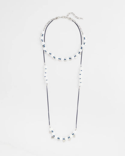 Chico's Popular | Convertible White Stone Necklace