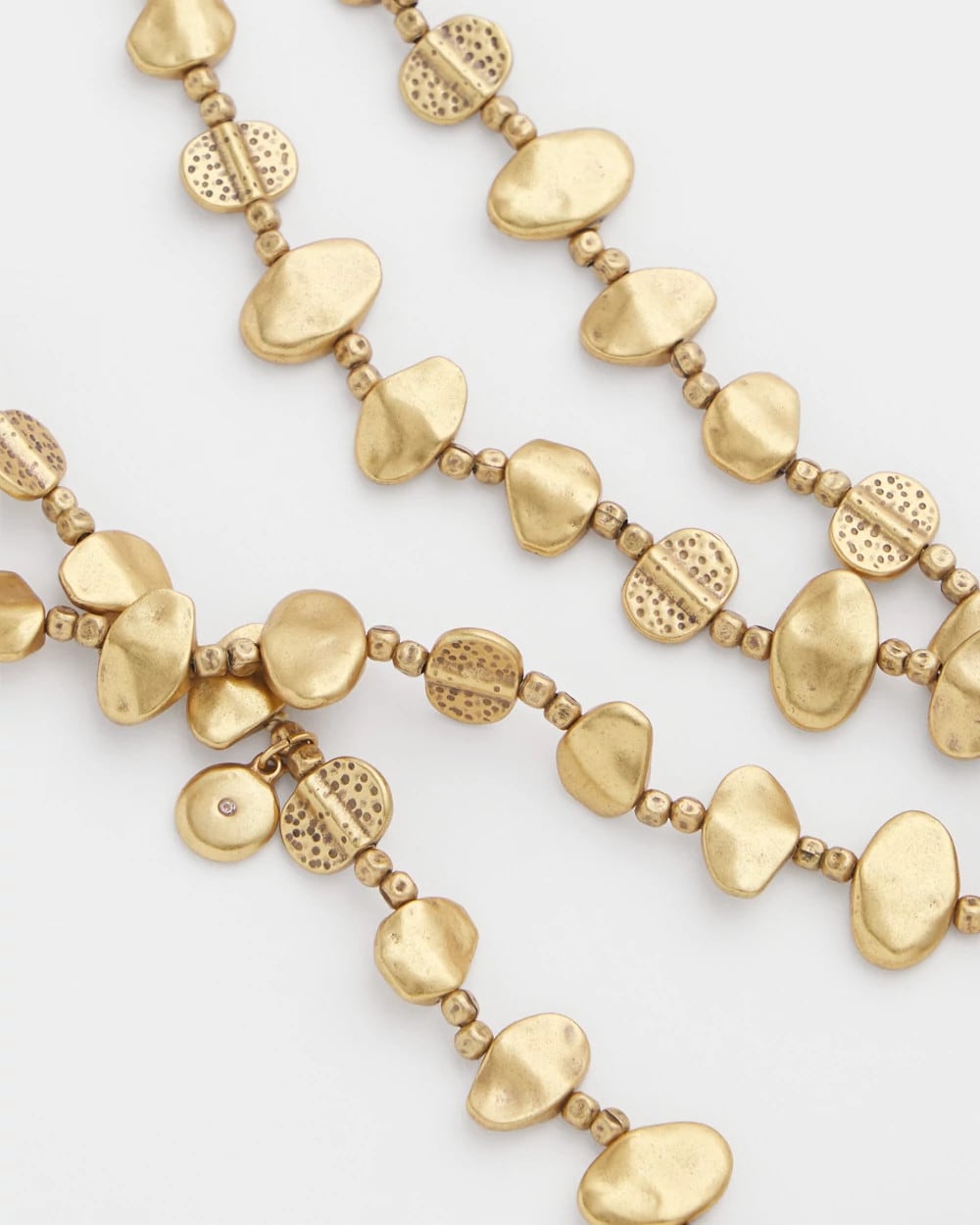 Chico's Featured | Gold Nugget Single Strand Necklace