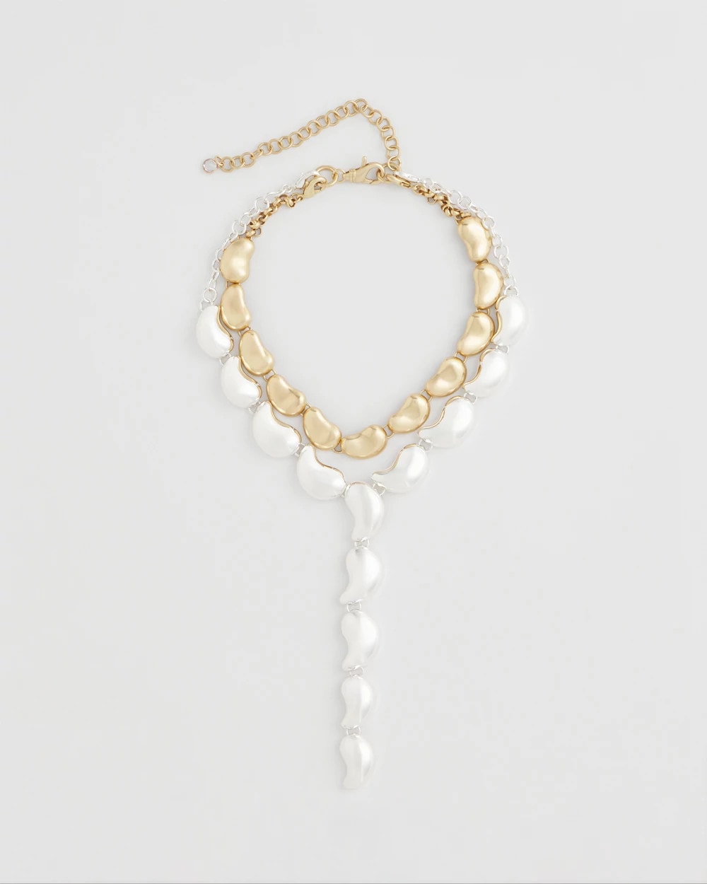 Chico's Latest | Convertible Mixed-Metals Y-Necklace