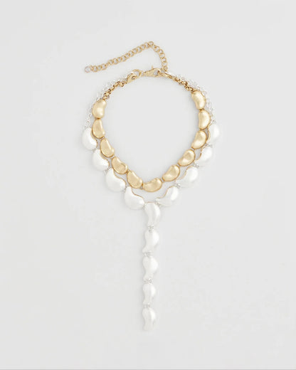 Chico's Latest | Convertible Mixed-Metals Y-Necklace