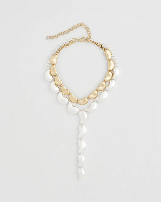 Chico's Latest | Convertible Mixed-Metals Y-Necklace