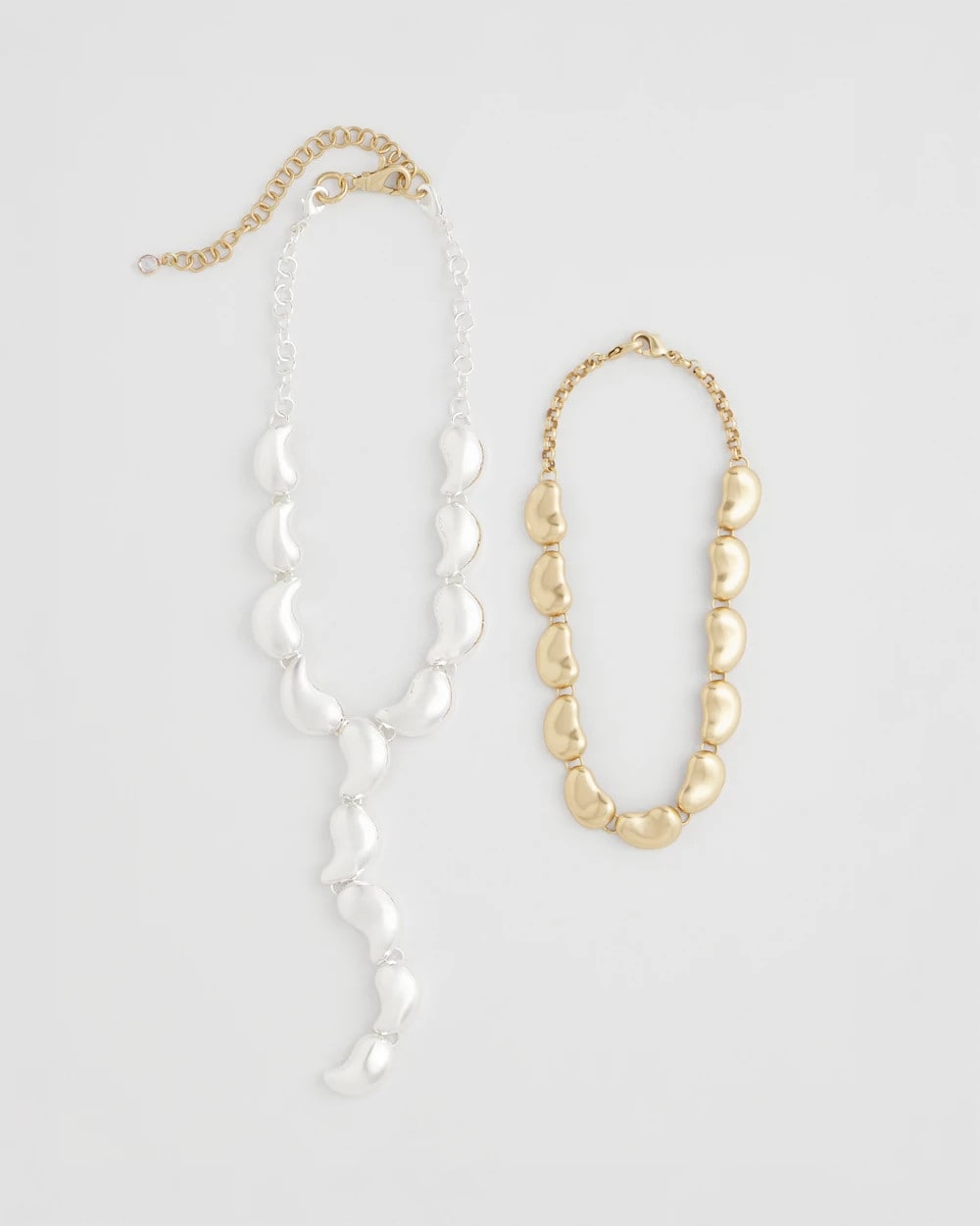 Chico's Latest | Convertible Mixed-Metals Y-Necklace