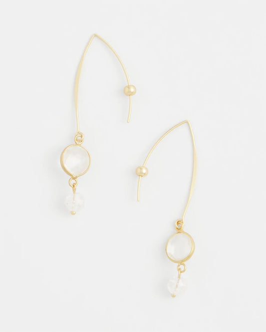 Chico's Deals | No Droop® Quartz Crystal Threader Earrings