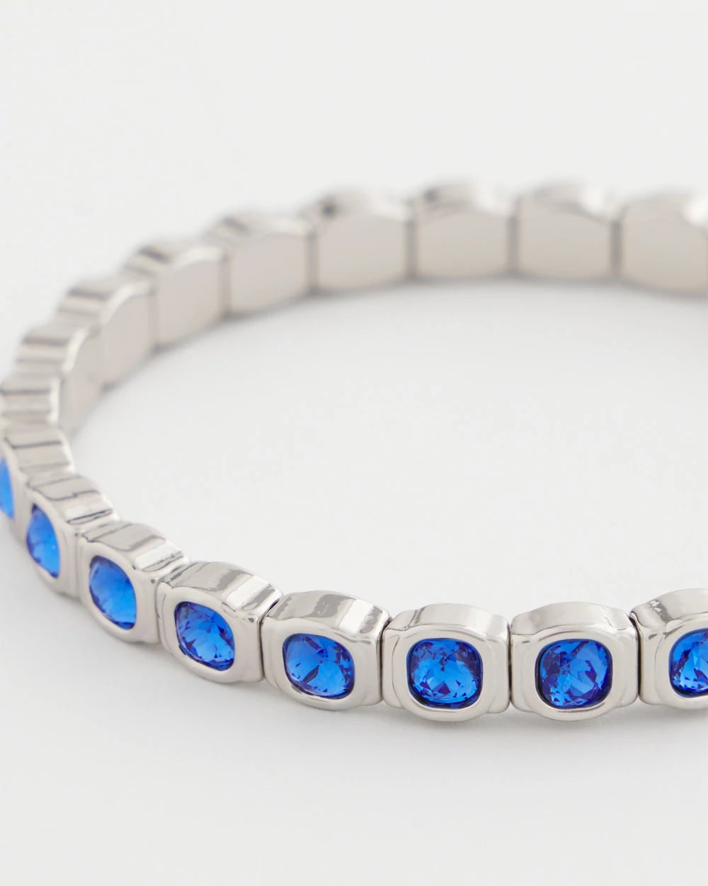 Chico's Quality | Small Faceted Stretch Bracelet