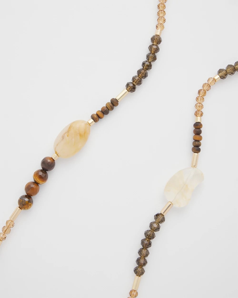 Chico's Exclusive | Tiger's Eye Single-Strand Necklace