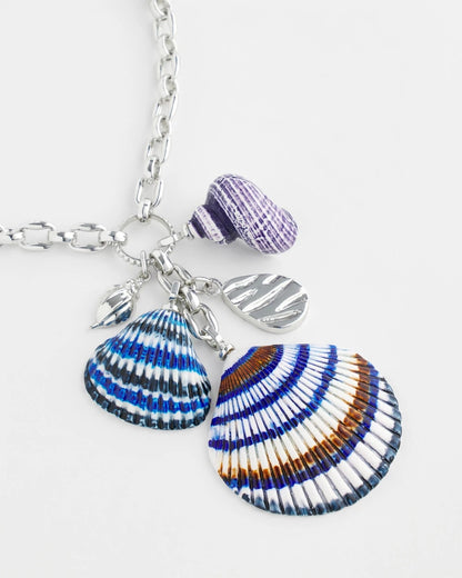 Chico's Sale | Silver-Tone Seashell Pendant Necklace