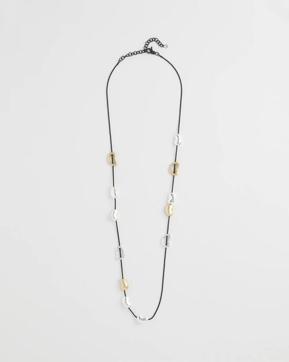 Chico's Smart Buy | Mixed-Metal Charm Necklace