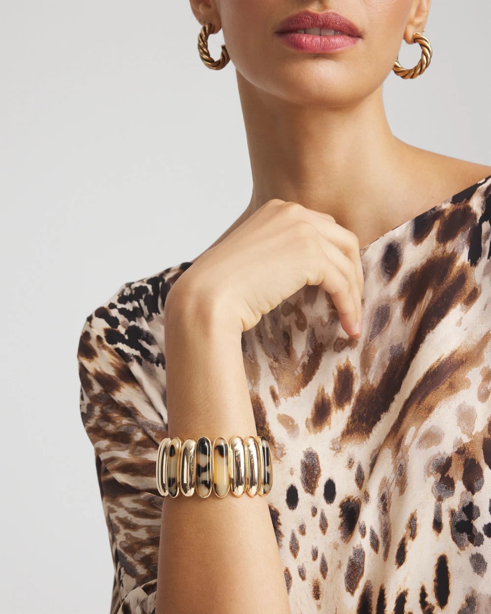 Chico's Best Seller | Tortoise Stretch Bracelet