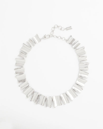 Chico's Latest | Silver Wave Collar Necklace