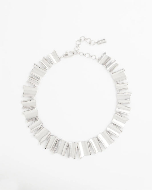 Chico's Latest | Silver Wave Collar Necklace