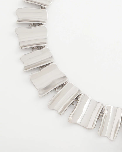Chico's Latest | Silver Wave Collar Necklace
