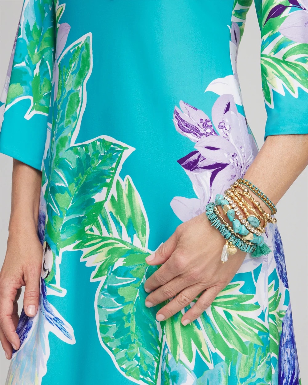 Chico's Discount | Adjustable Thread Wrapped Bracelet