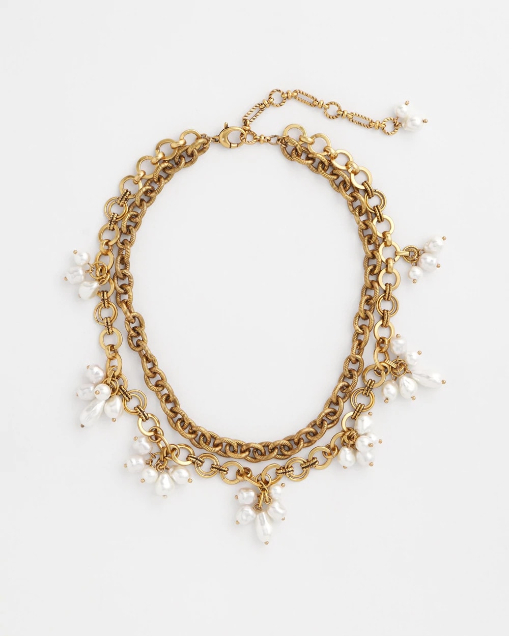 Chico's Latest | Modern Pearl Clusters Choker Necklace