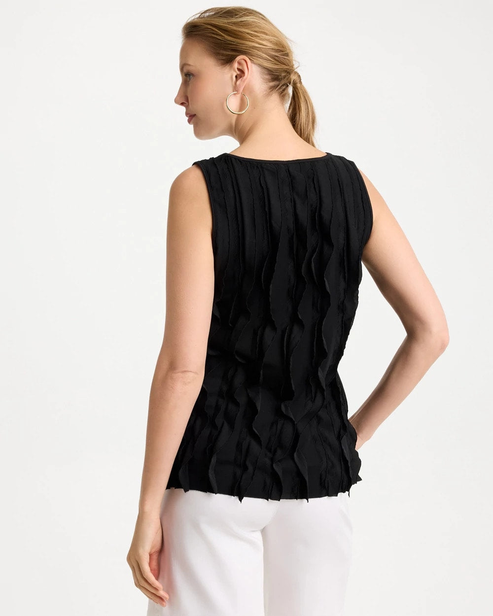 Chico's Deals | 3-D Ruffled Tank