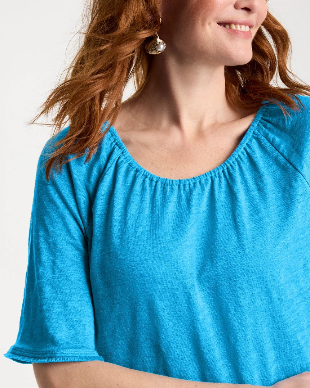 Chico's Special Offer | Linen Fringed Tee