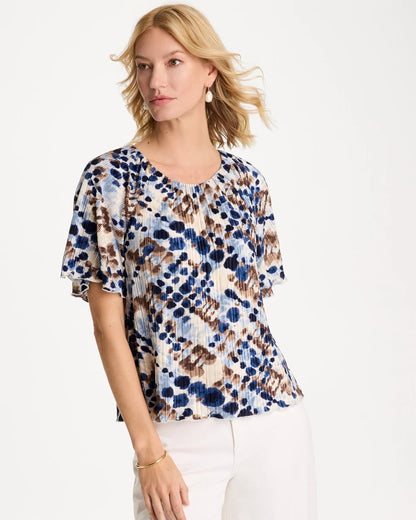 Chico's Special Offer | Printed Bodre Tee