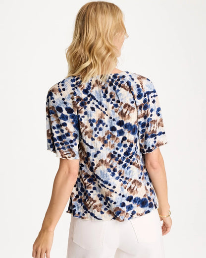 Chico's Special Offer | Printed Bodre Tee