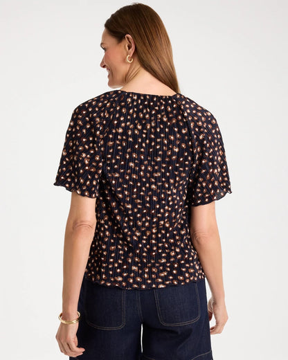 Chico's Exclusive | Spotted Bodre Tee