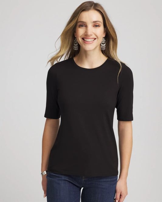 Chico's Best Price | Elbow Sleeve Tee