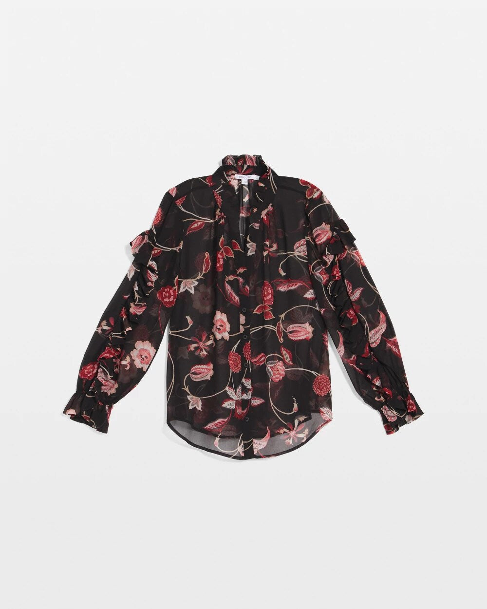 Chico's Featured | Georgette Celtic Blooms Blouse