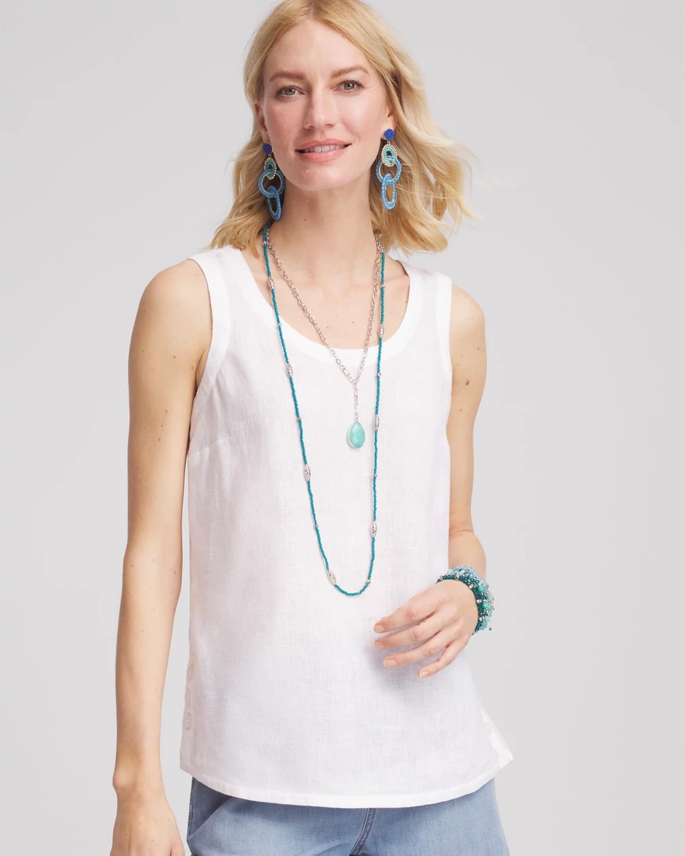 Chico's Special Offer | Sleeveless Linen Tank Top