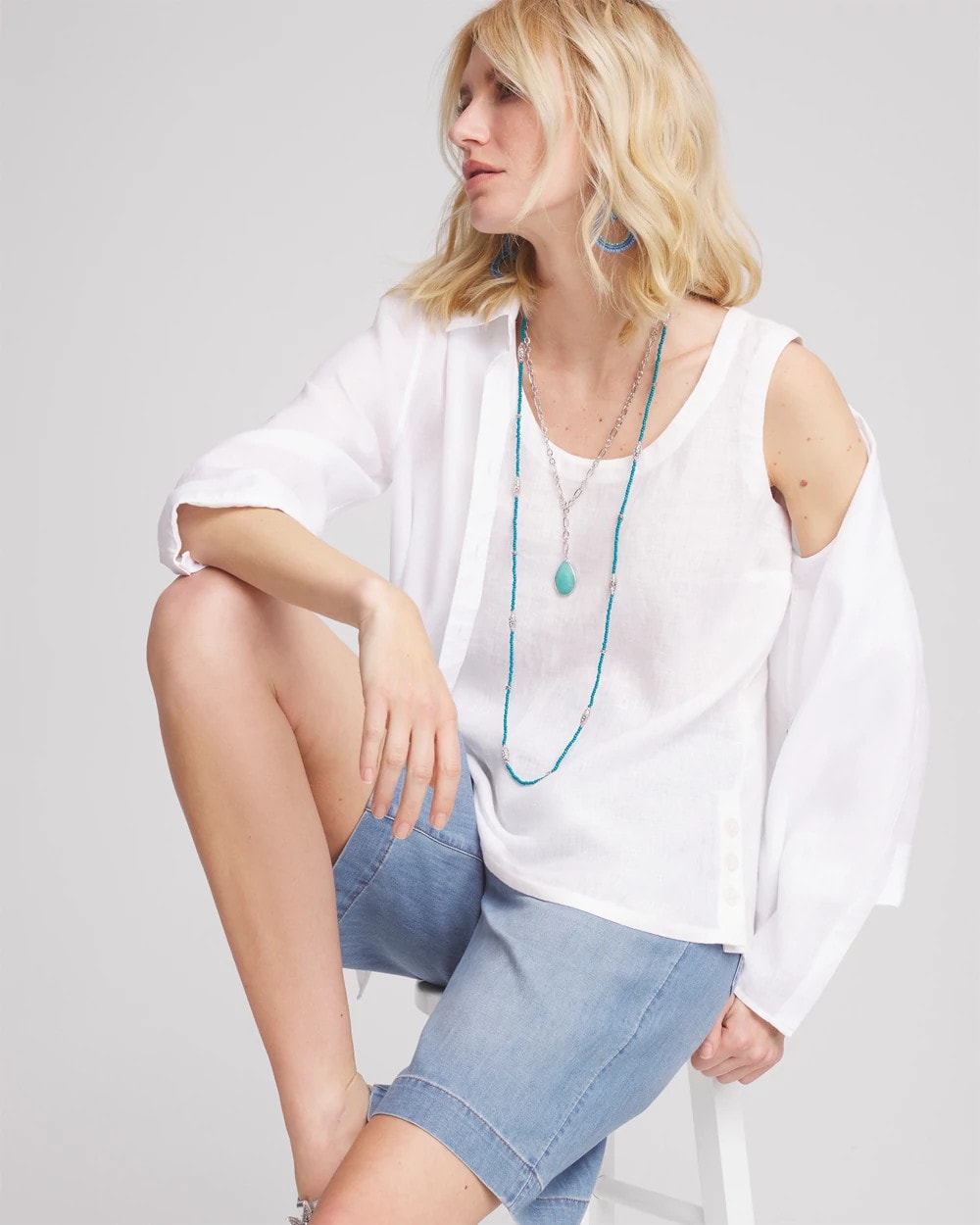 Chico's Special Offer | Sleeveless Linen Tank Top