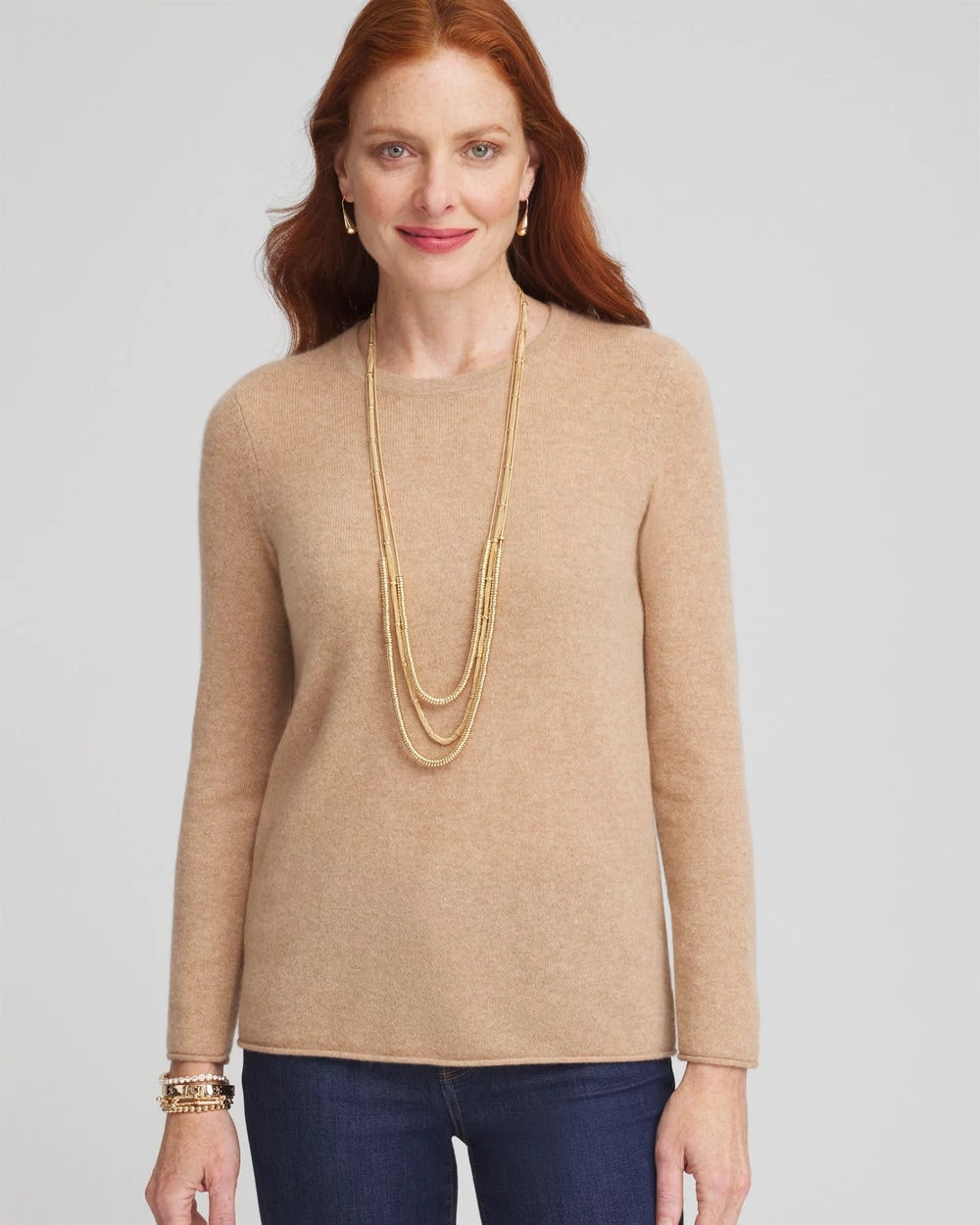 Chico's Trusted | Cashmere Crewneck Sweater