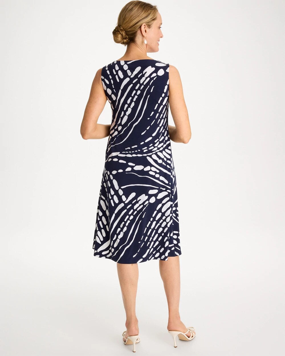Chico's Recommended | Jersey Knit Printed Shift Dress