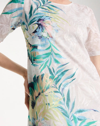 Chico's Signature | Jersey Knit Tropical Maxi Dress