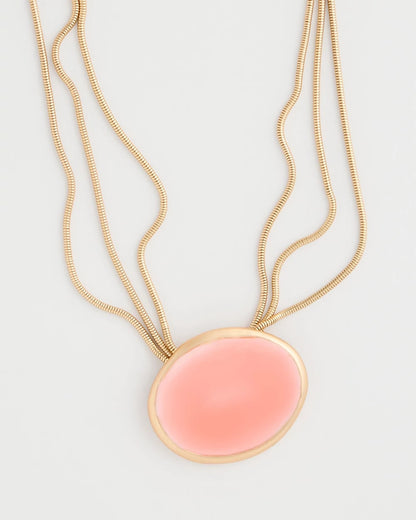 Chico's Exclusive | Coral Pendant Necklace
