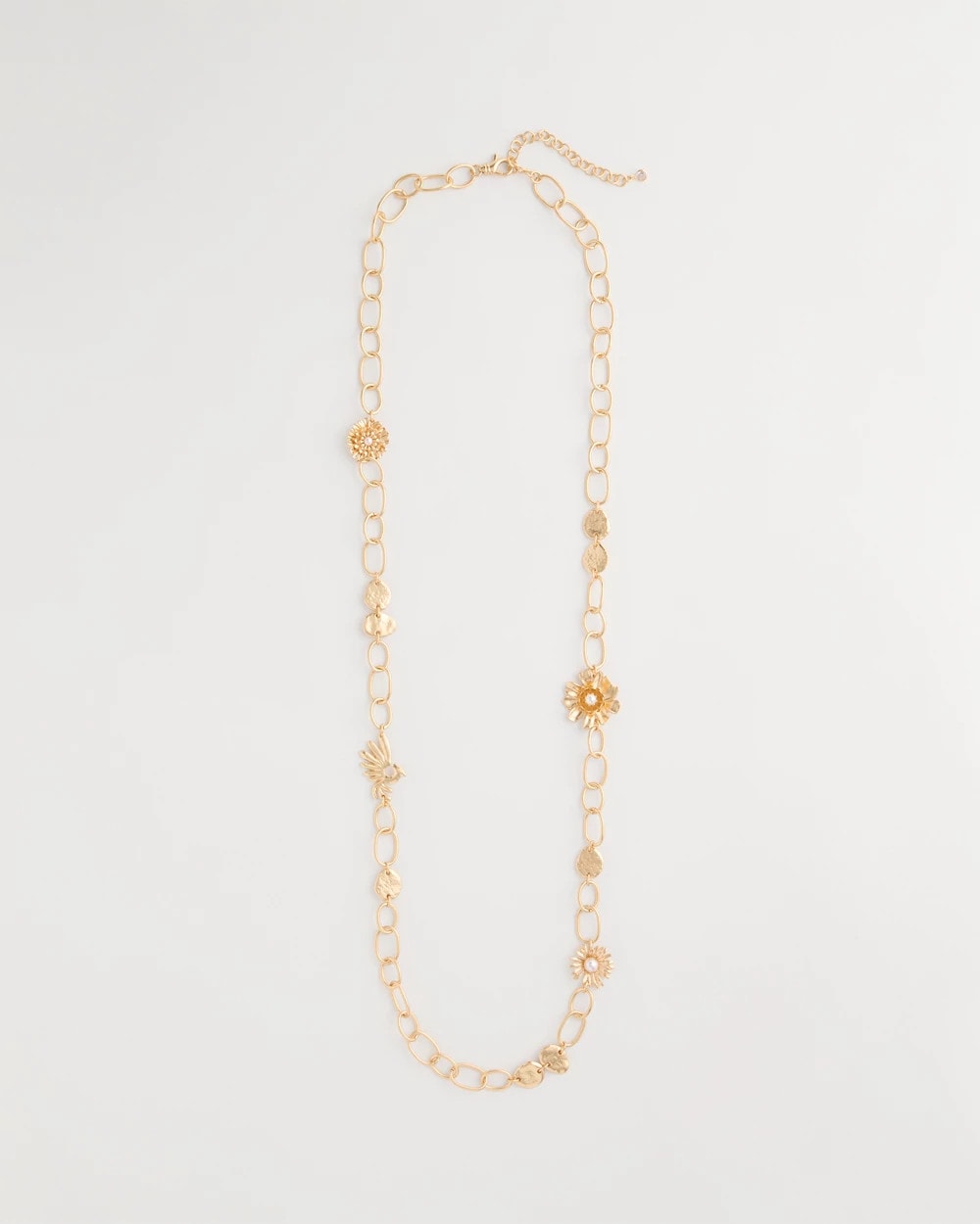 Chico's Trusted | Flower Long Single-Strand Necklace