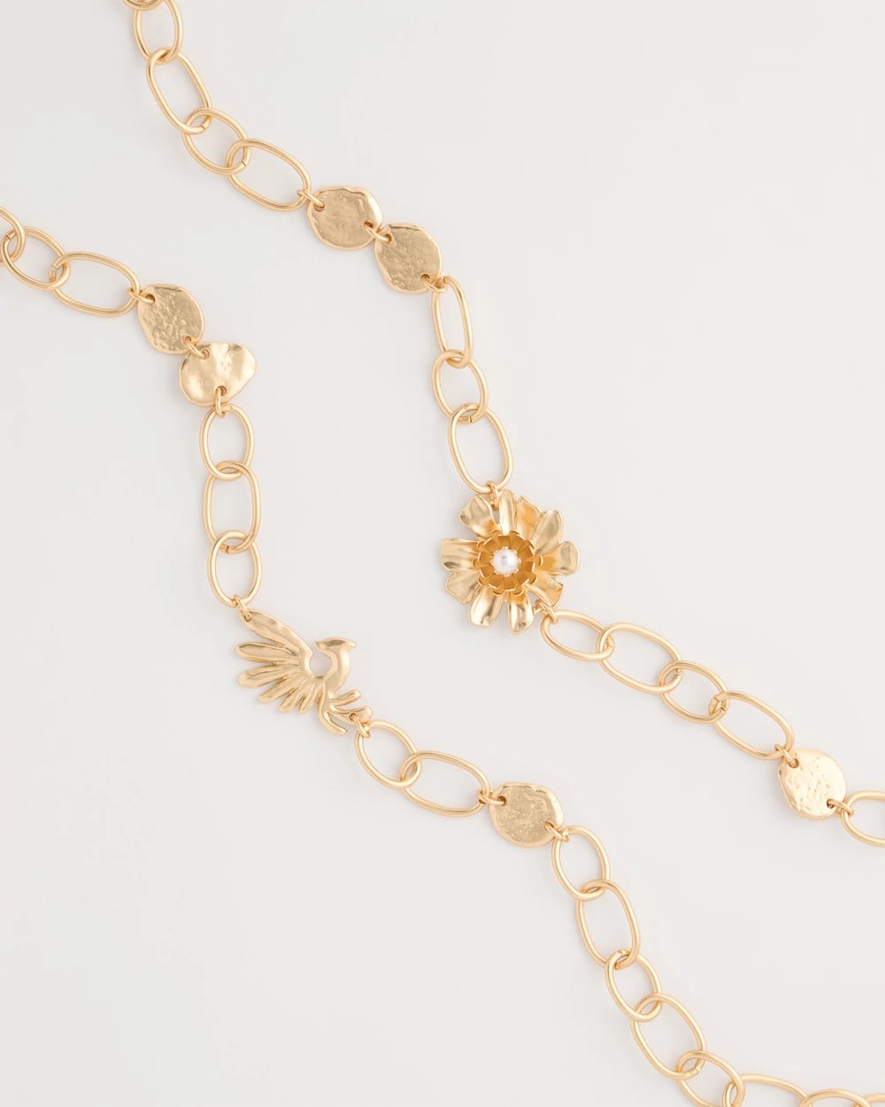 Chico's Trusted | Flower Long Single-Strand Necklace