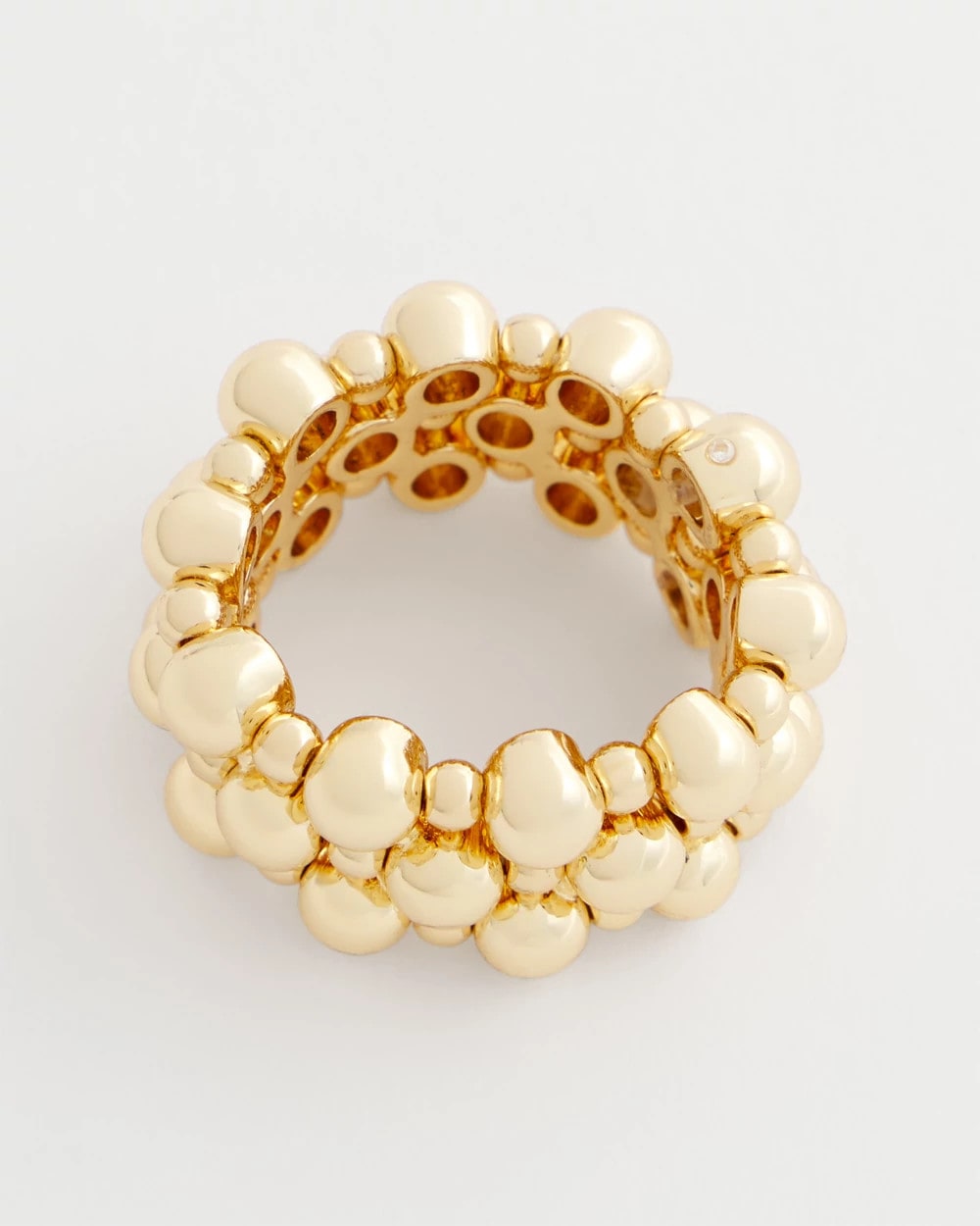 Chico's Customer Favorite | Gold Bead Stretch Ring