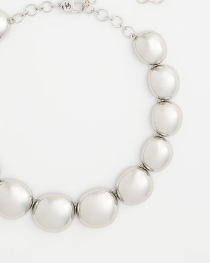 Chico's Recommended | Silver Pebble Collar Necklace