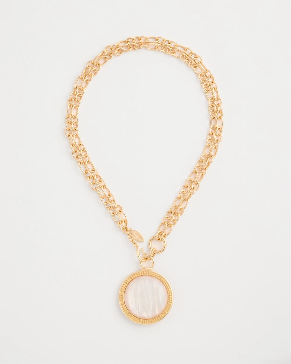 Chico's New | Reversible Swan Pendant Necklace