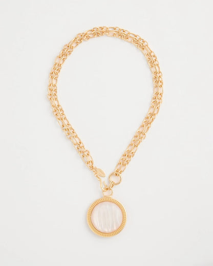 Chico's New | Reversible Swan Pendant Necklace