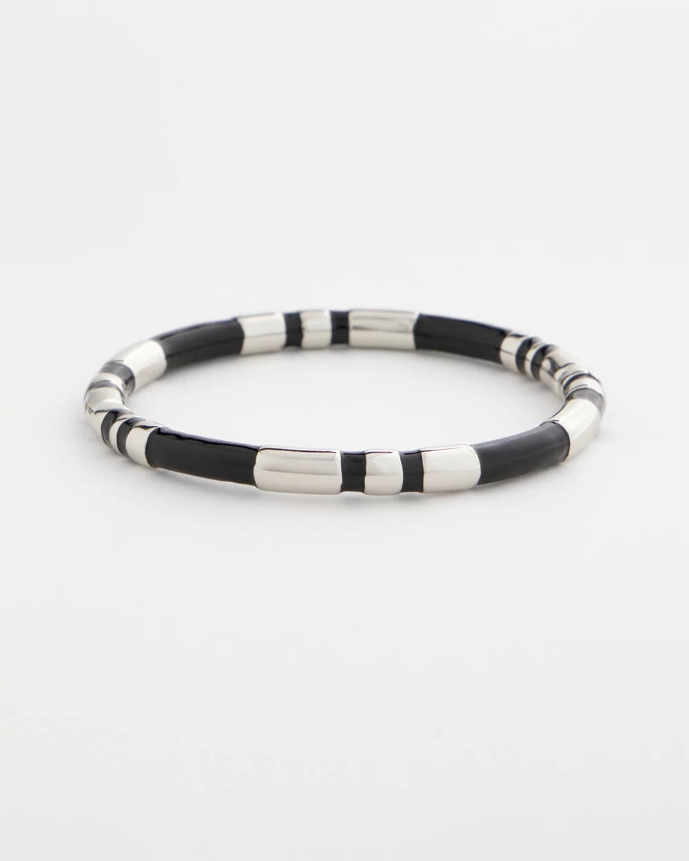Chico's Everyday | Black Enamel Hinge Bangle