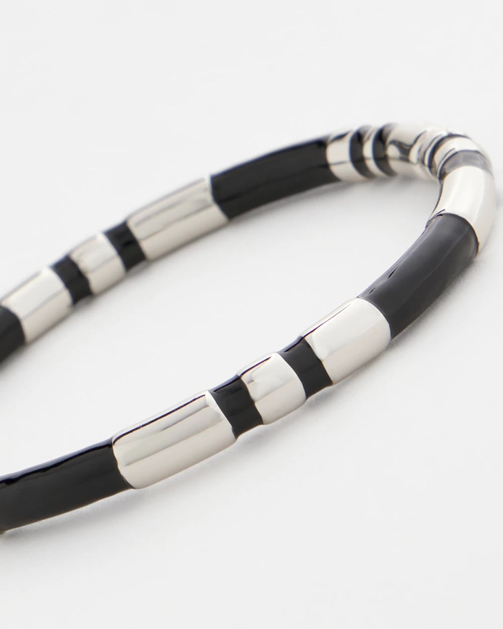 Chico's Everyday | Black Enamel Hinge Bangle