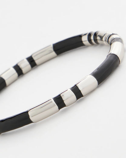 Chico's Everyday | Black Enamel Hinge Bangle