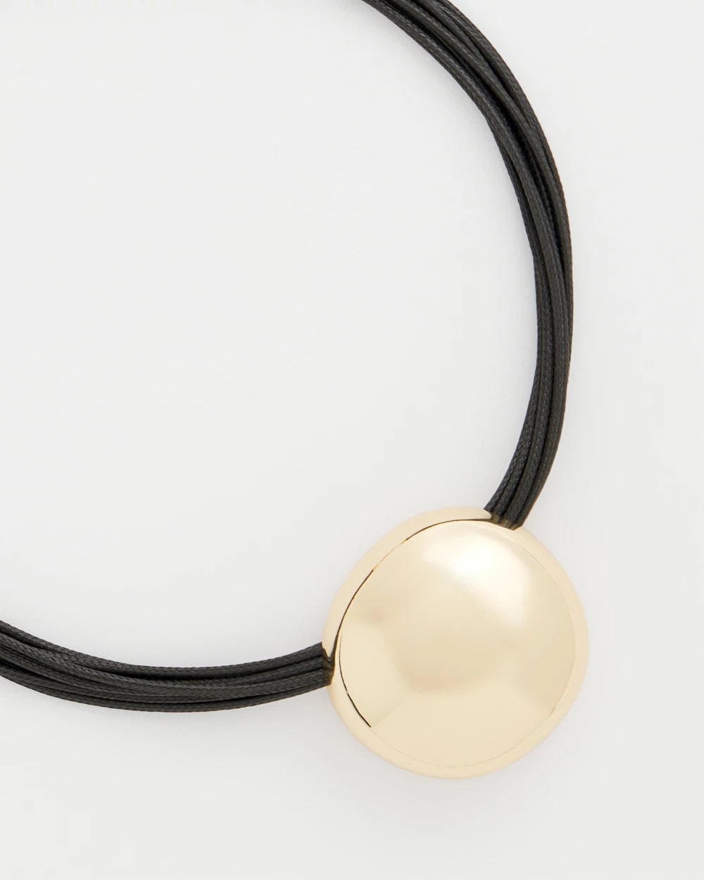 Chico's Sale | Gold Pendant Cord Necklace